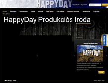 Tablet Screenshot of happyday.hu