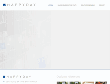 Tablet Screenshot of happyday.fr